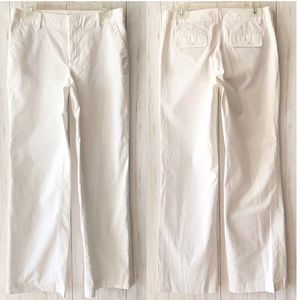 Lilly Pulitzer White Main Line Fit Trouser Pant 8